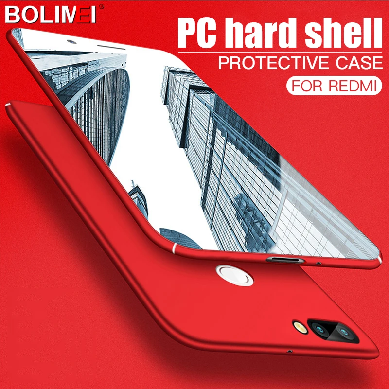 

Protection Case For Redmi Note 4 4x Redmi 5 5A 6 Pro 6A Shockproof Plastic Hard Back Cover For Xiaomi Redmi 5 Pro 6 Phone Case