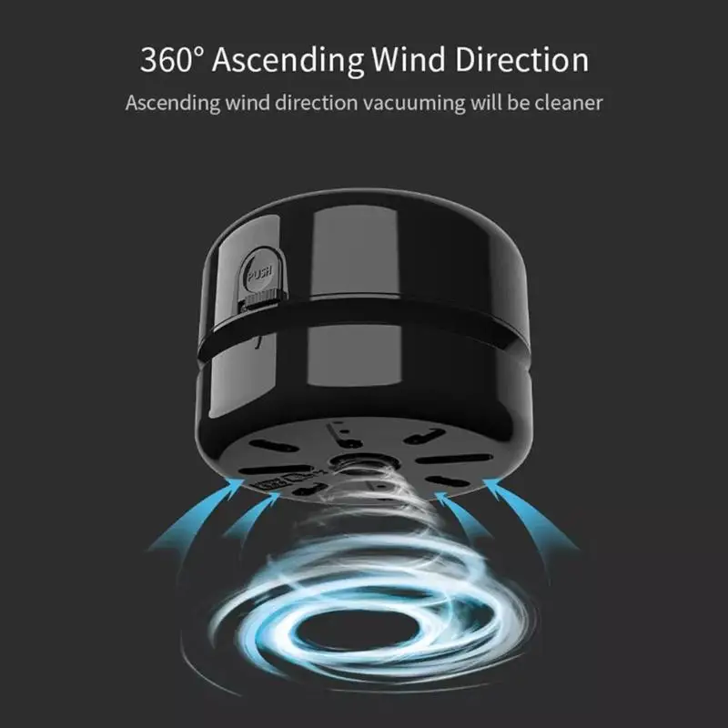

Xiaomi Youpin Nusign NSYP198 Mini Lightweight Vacuum Desktop Cleaner 360 Degrees Dust Cleaner For Smart Home Kits