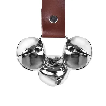 

Leather dog training doorbell rope dog out alarm dog doorbell guide dog doorbell rope