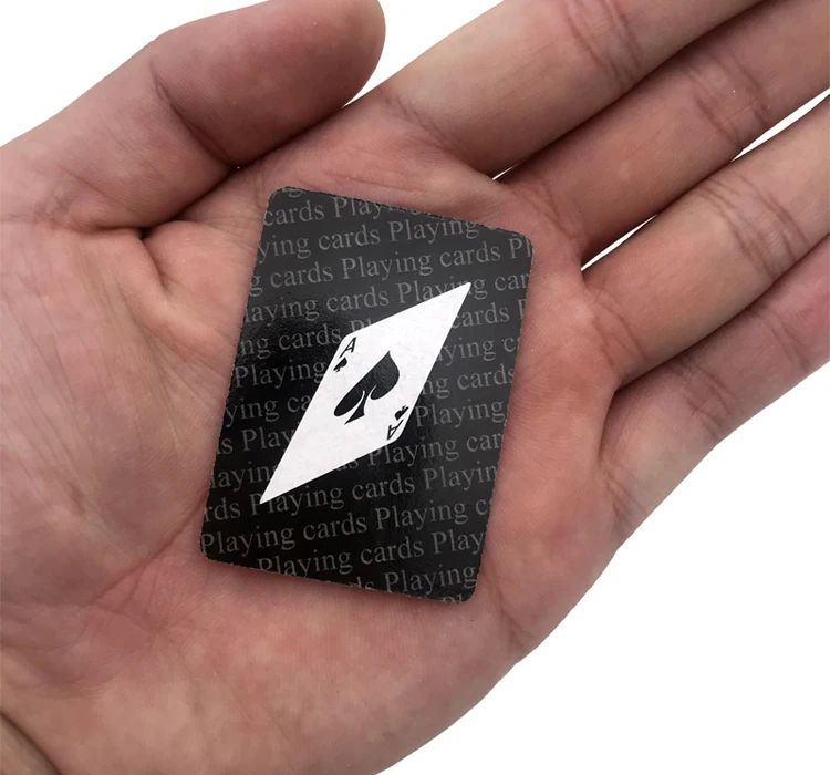 Лидер продаж 2 компл./лот мини Портативный Интересный небольшой Бумага покер клубный игровой карты снаружи для отдыха на открытом воздухе настольные игры 2,08*1,49 дюймов