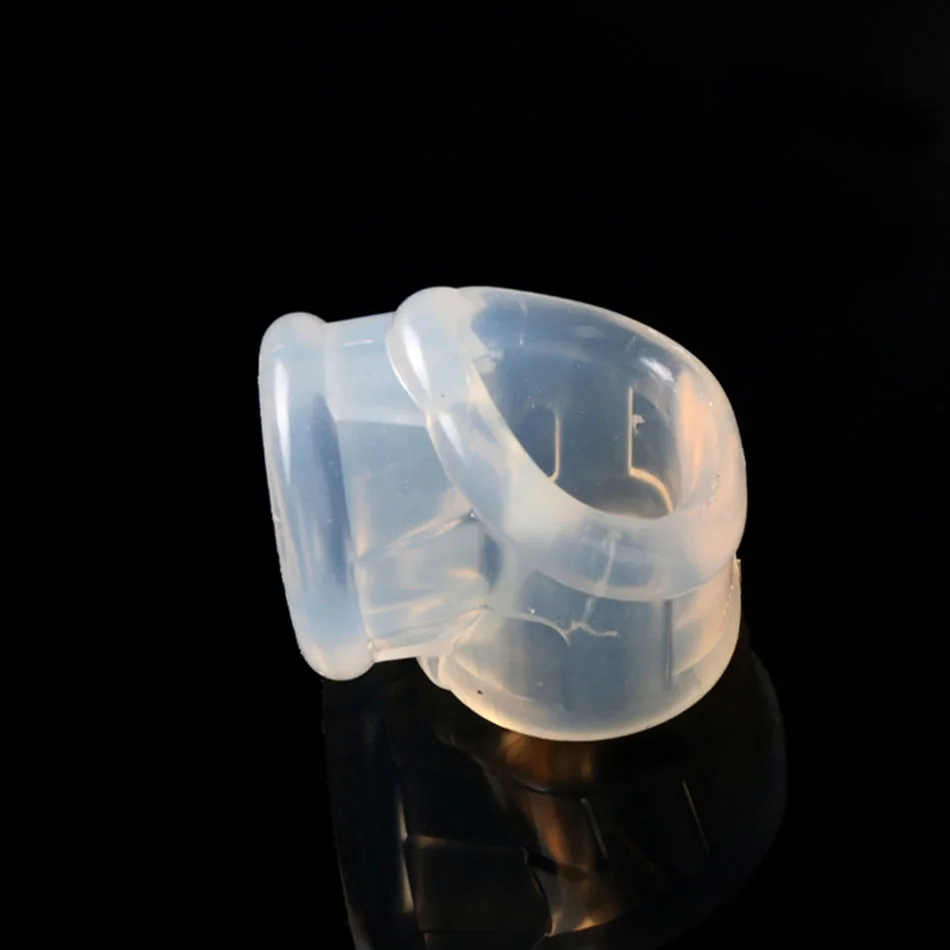 JD041 два цвета силиконовые с задержкой времени гладкие сенсорные Кольца для