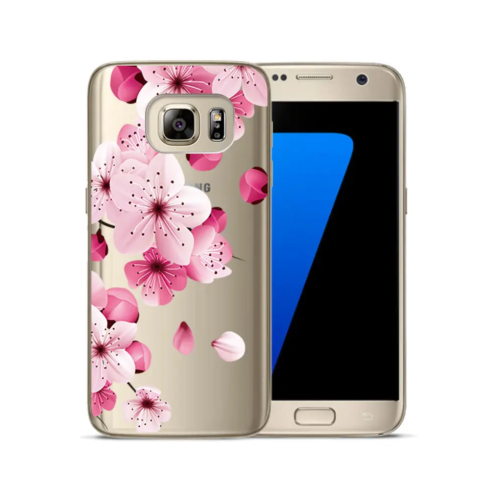 Soft TPU Case FOR Samsung S9 Plus Smart Back Protective Phone Case FOR Samsung S8 Clear painted Case FOR Galax S6 S7 S8 Plus S9 (19)