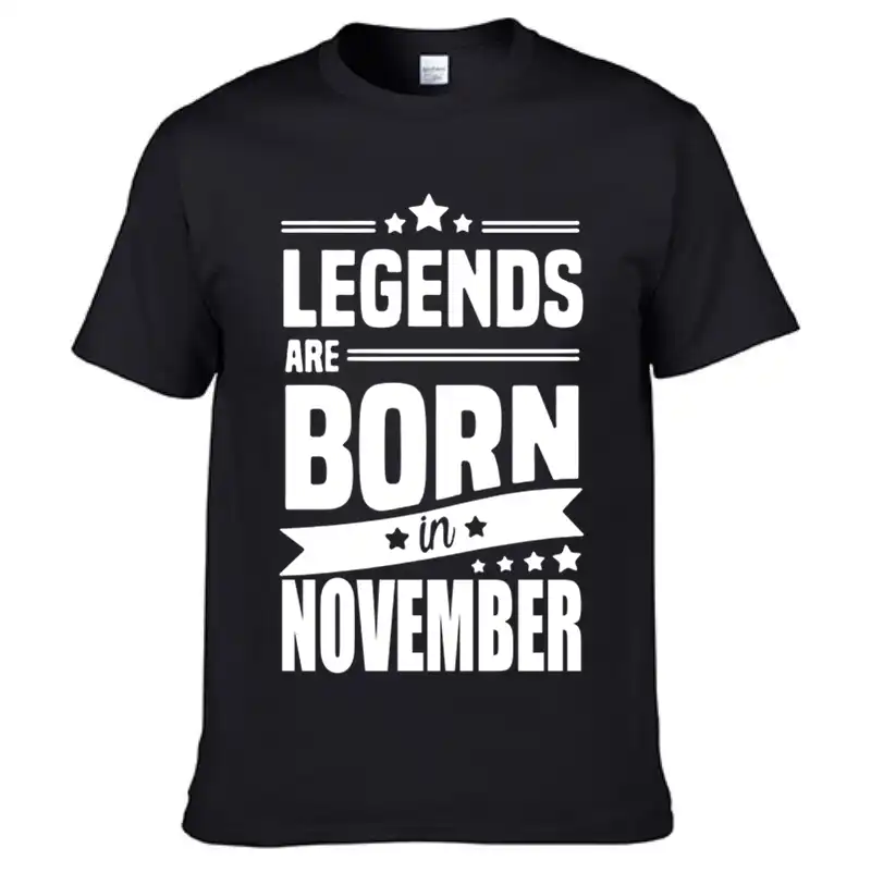 born in november t shirt