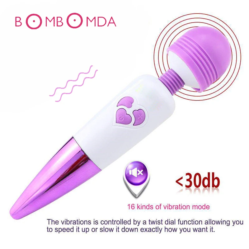 Mini Vibrator Magic Wand Massager G Spot Massage Av Rod Stick Clitoris 