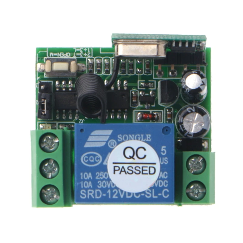 OOTDTY DC 12V 10A 1CH RF беспроводной пульт дистанционного управления Переключатель 433MHz