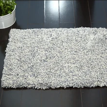 Высококачественный Экологически чистый простой зеленый дверной коврик для ванной комнаты