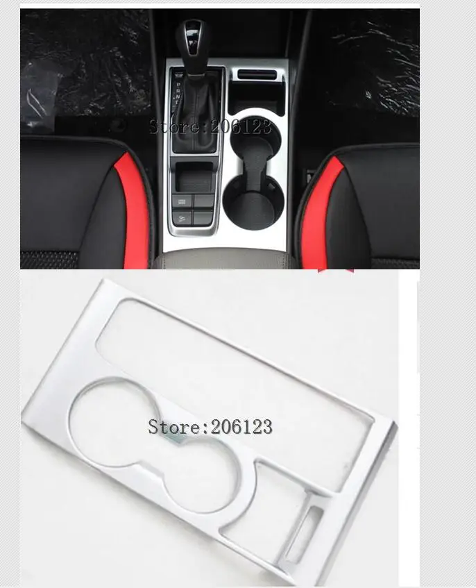 For Hyundai Tucson 2016 2017 2018 Stainless Steel Water Cup Holder
