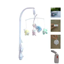 Детские Электрический кровать колокол кроватке набор музыкальные мобильные игрушки с высоким руку и игрушки новая функция может загрузить песня вам нравится