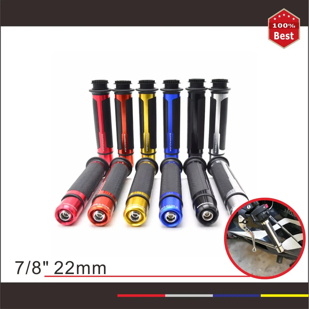 7/8"22mm motorcycle Accessories handle bar grips handlebar For yamaha