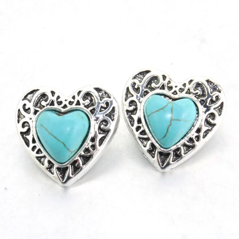 

2 colors 2016 watches women bracelet&bangle Metal 18mm snap button jewelry Heart pression bijoux 010621