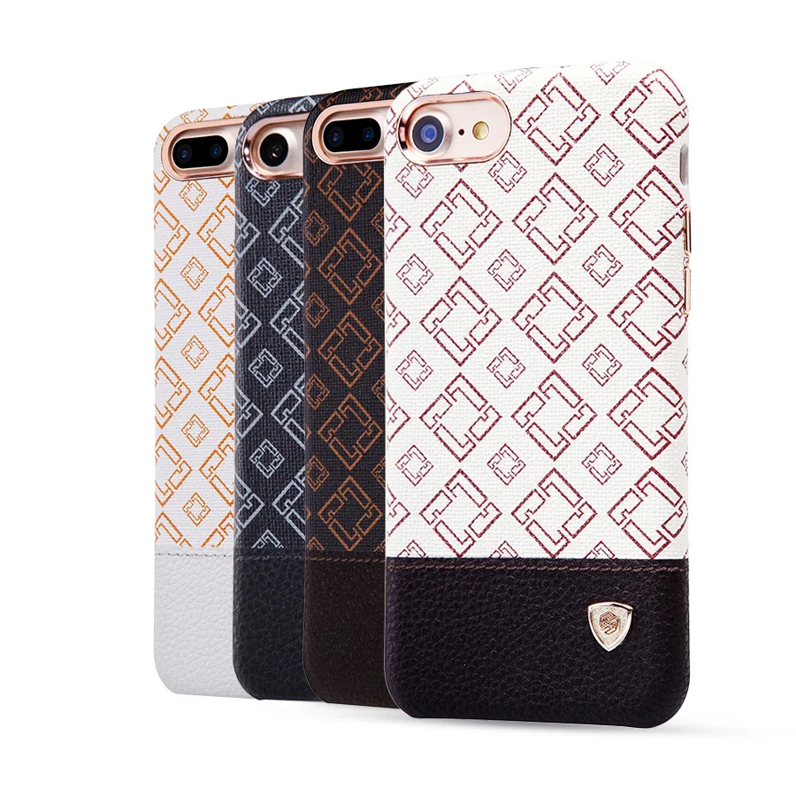 Nillkin Oger Anti knock Leather pattern phone case shock proof protective shell hard Back case cover