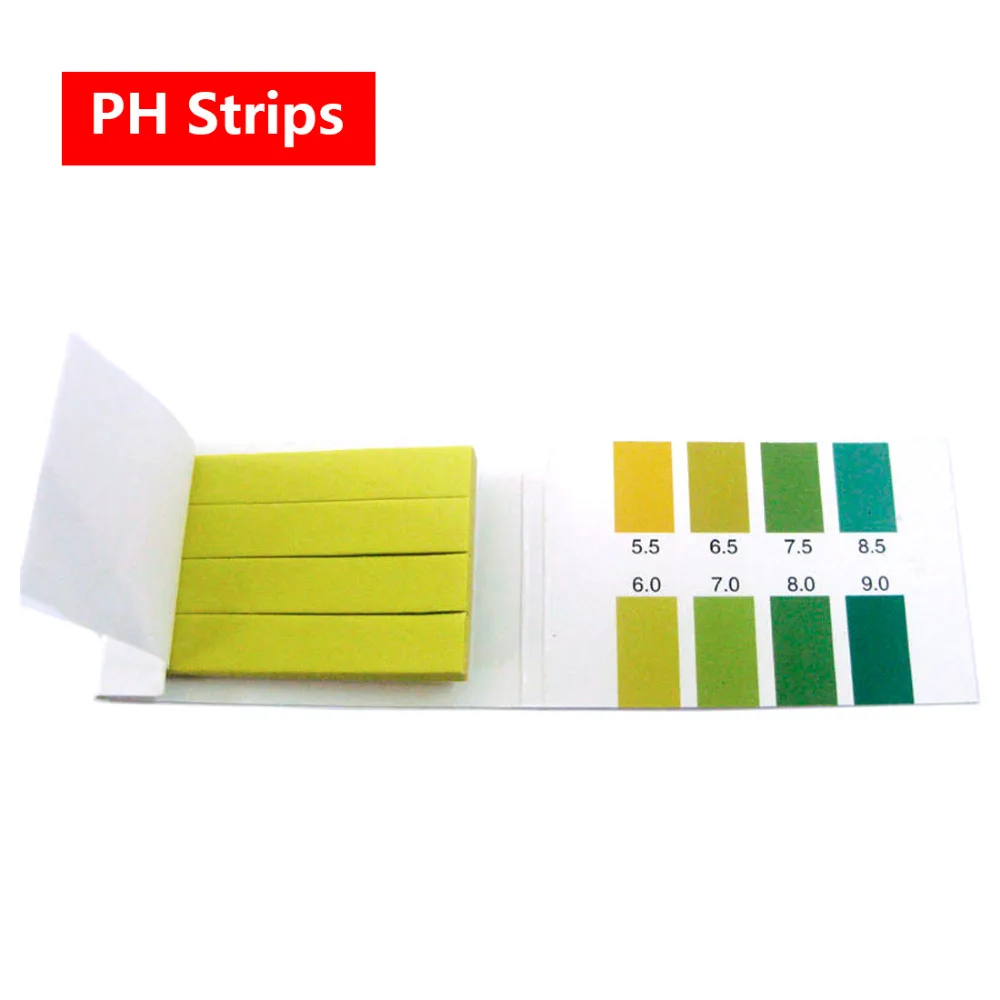 

Hot 80 Strips PH Range 5.5-9.0 PH Alkaline Test Indicator Papers Water Litmus Testing Kit Lab Supplies