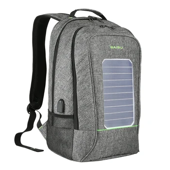 Solar Backpack USB Charger