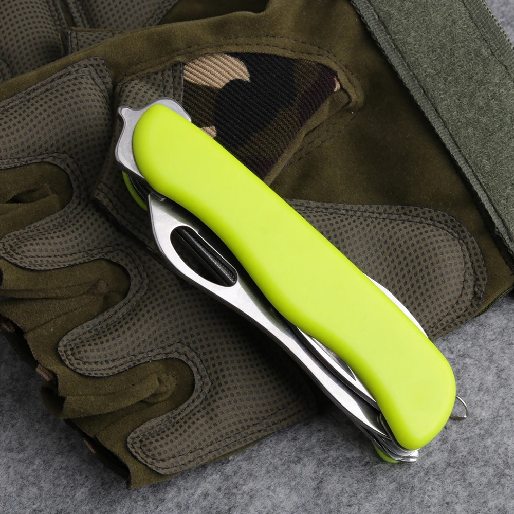  Folding Swiss Pocket Multi Tool Knife Stainless Steel Pocket Hunting Knives Army Suvival Outdoor Ca