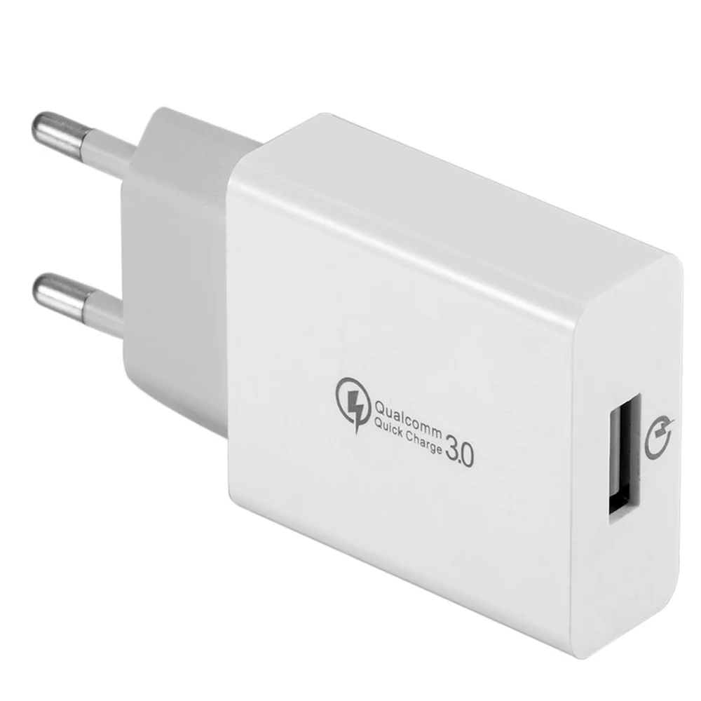 

USB Quick Charger US EU Plug QC 3.0 USB Converter For iphone 7 8 iPad Samsung S8 Huawei Xiaomi Fast Charger Converter