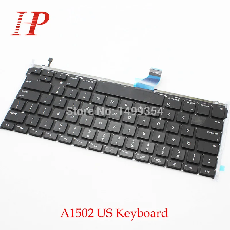 Original New A1502 US American Keyboard For Apple Macbook Pro Retina 13