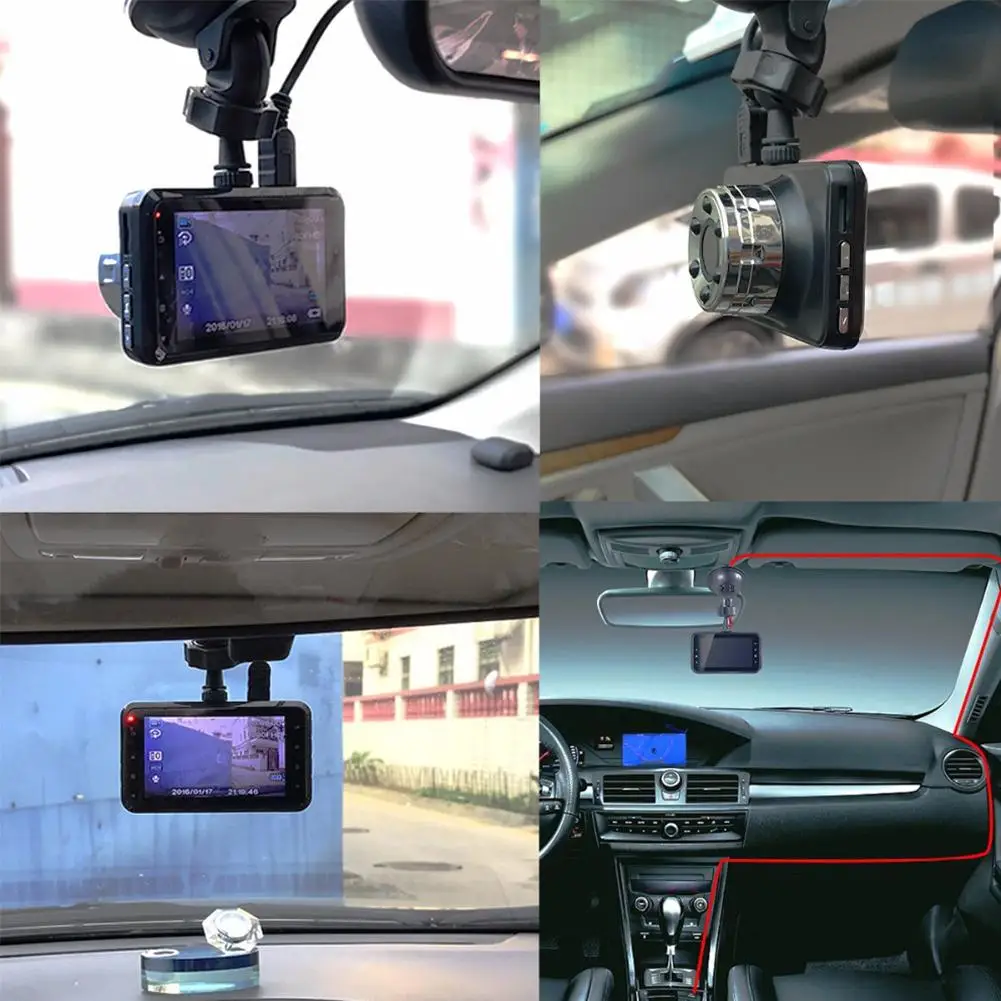 2018 NEW 170 Degrees Driving Recorder HD 1080 Night Vision 24-Hour Parking Monitoring Vehicle Integrated Machine Hidden Recorder