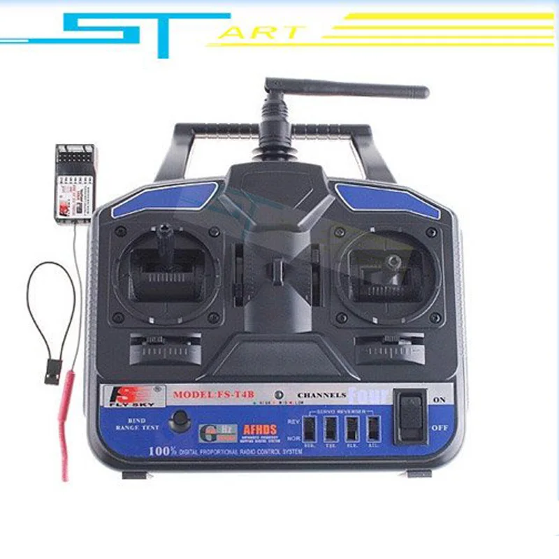 2015 Flysky FS 2.4G 4CH FS CT4B Radio RC Transmitter & Receiver for RC
