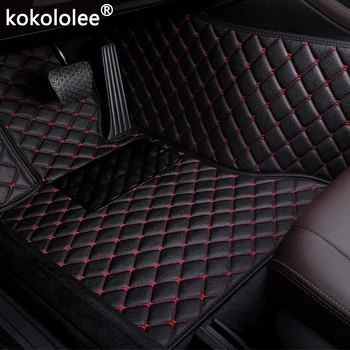

Car Floor Mats For Skoda Octavia Yeti Fabia Superb RAPID Fabia Rapid Spaceback GreenLine Joyste car styling Custom auto foot mat