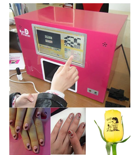  CE approved Computer build inside nail printer nail printing machine new updated 2020 SCREEN NAIL P