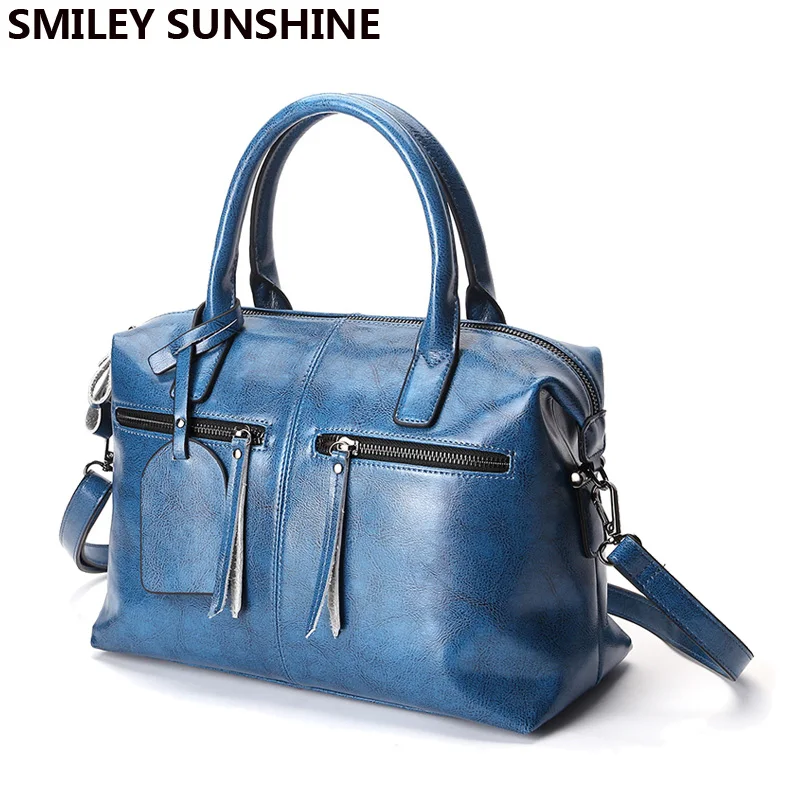 SMILEY SUNSHINE Сумки из натуральной кожи роскошные сумки женские дизайнерские кожаные