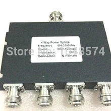1 шт. микро полосы Уилкинсон 698-2700 МГц 4 пути разветвитель питания разделитель 50 Вт 50 Ом N женский