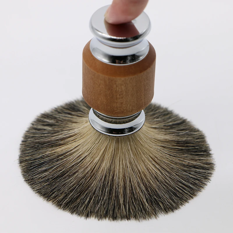 HAWARD Pure Badger щетка для бритья волос ручка из каучукового и цинкового сплава Мужская
