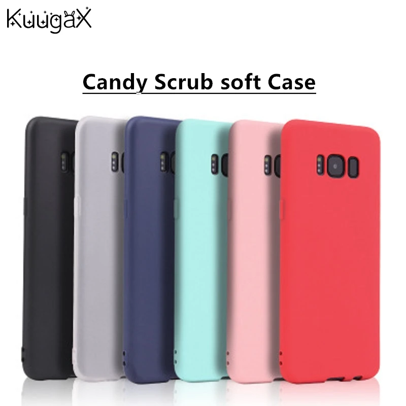 KuugaX матовый чехол для Samsung Galaxy A3 A5 A7 J7 J5 J3 Eu J2 Prime S6 S7 Edge S8 S9 Plus Note8 C5 C9 Pro Мягкий
