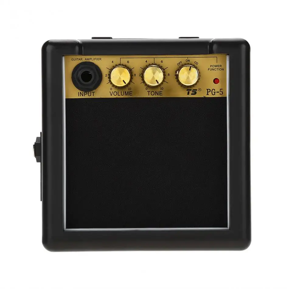 

5W High Sensitivity Guitar Speaker Mini Electric Guitar Amplifier Speaker Volume Tone Control Guitar Accessory