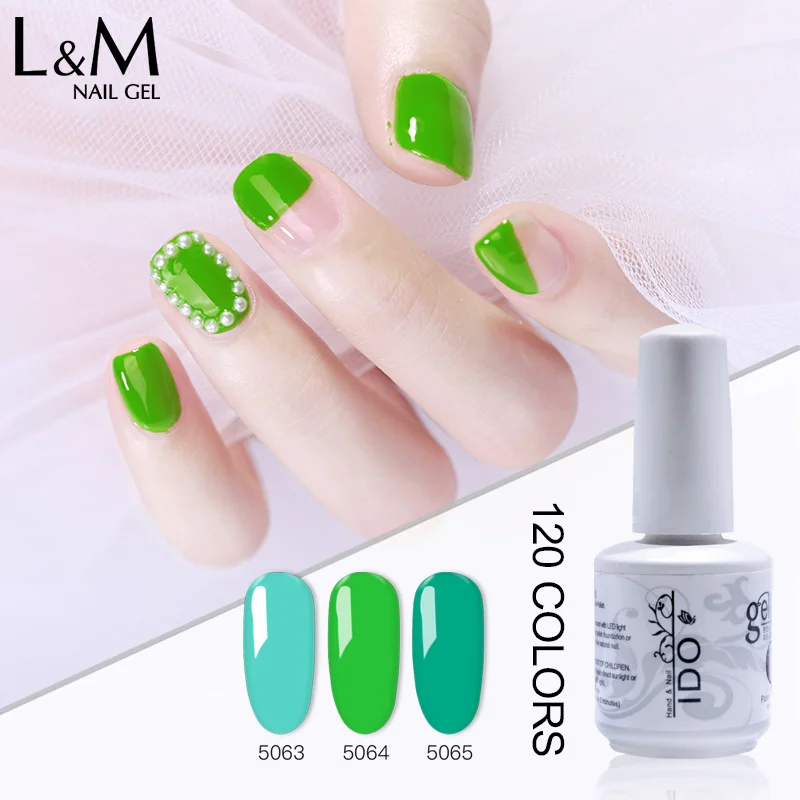 

36pcs/lot IDO Gelatu Color Series Gel Nail Polish TNT/DHL Shipping Glitter UV Gel Nail Polish Long Last LED Lamp Varnish Gel