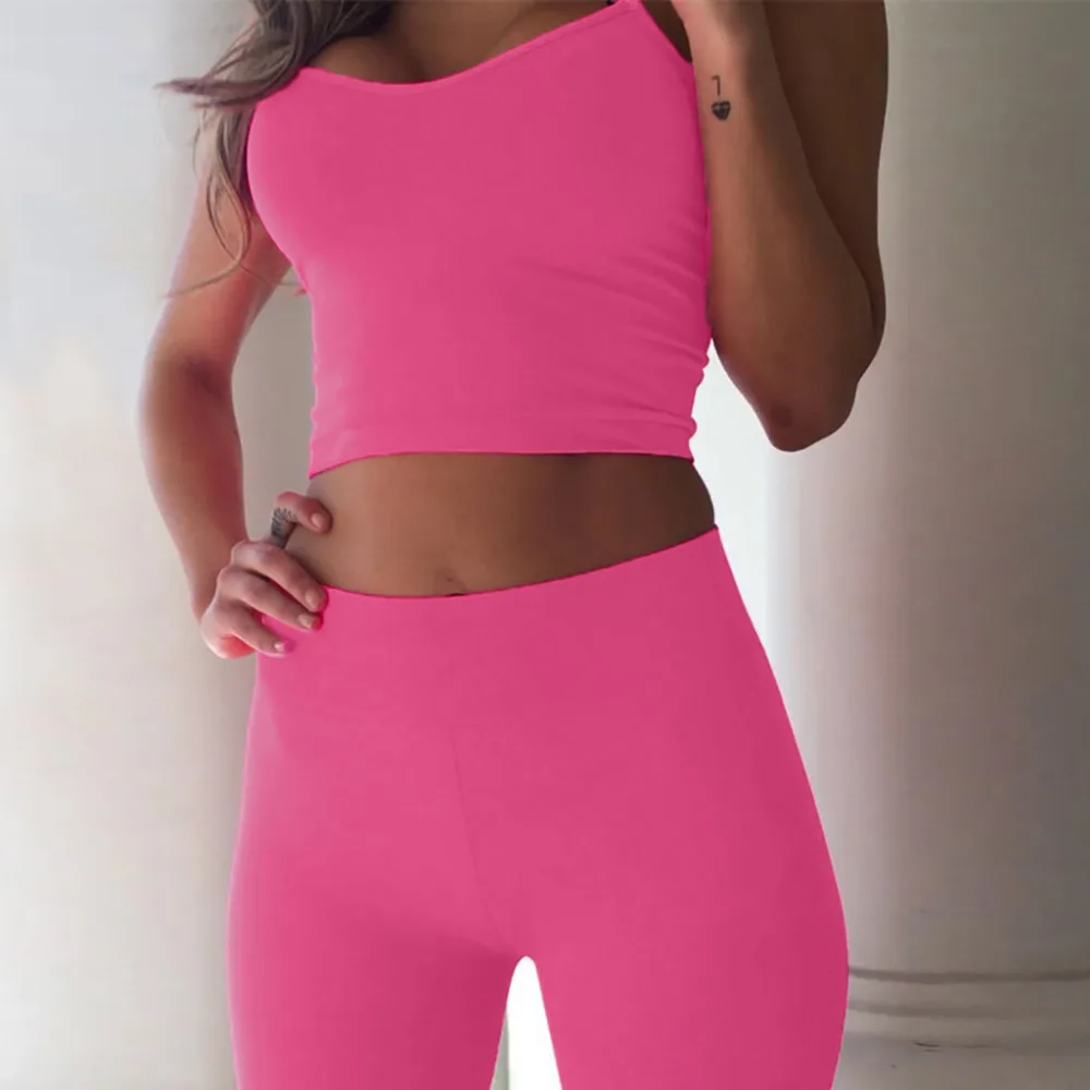 2019 women's wrapped chest yoga shorts fluorescent color yoga set sexy yoga shorts gym fitness high waist Yoga suit 40J1 (7)