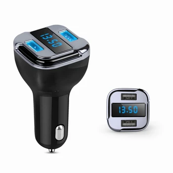 

Smart Car GPS Tracker Dual USB Fast Car Charger Mobile APP Mini Tracker Real Time Tracking Device 4.2A Voltage Monitor Voltmeter