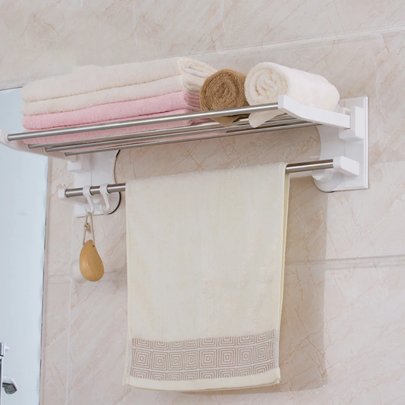 1pcs Bathroom Accessories Wall Mounted Suction Cup Single ...