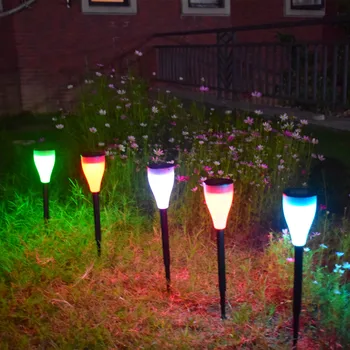

Garden LED Solar Pathway Lights Smart AUTO 3 Modes Spike Path Lighting Landscape Solar Light Waterproof For Garden Illumination