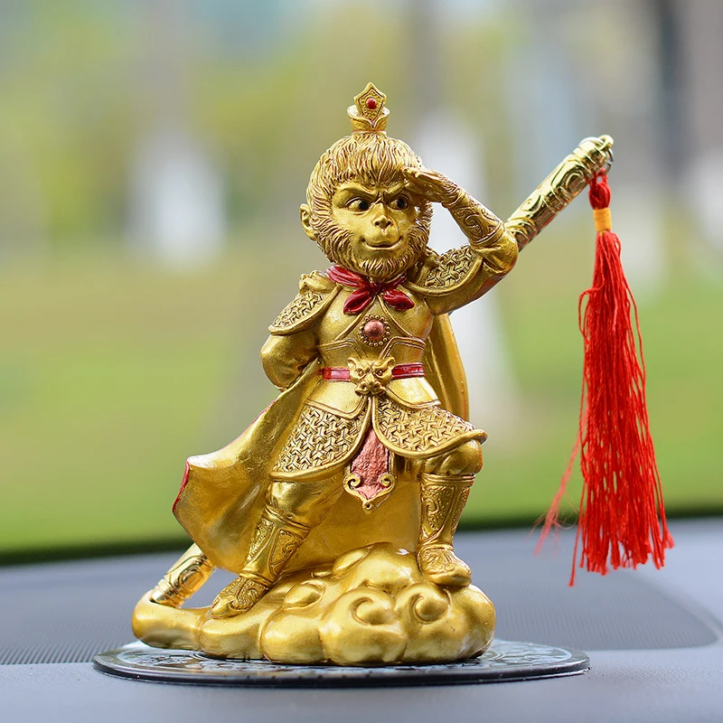 

Originality Sun Wukong's cute monkey car interior ornament Monkey King Wu Kong Home Furnishing Ornament