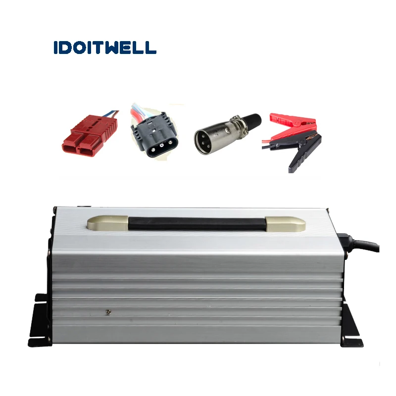 Настроенная 1500W серия 12V 80A 24V 45A 36V 30A 48V 25A 60V 20A 72V 16A зарядное устройство для свинцово