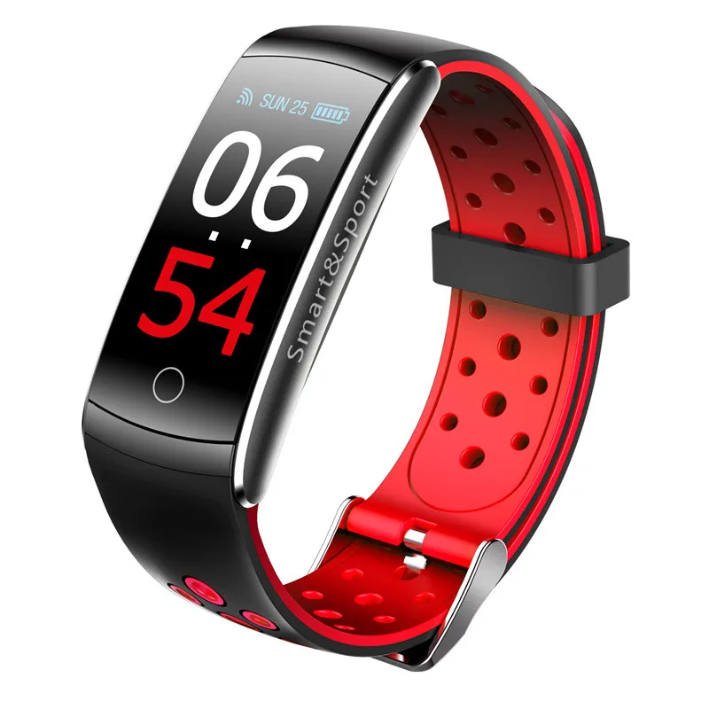 Ips Цвет Экран Спорт Smart Band Водонепроницаемый Фитнес трекер Браслет крови Давление монитор сердечного ритма шагомер
