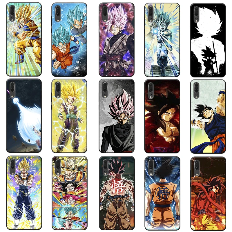 Жесткий Мягкий силиконовый чехол для телефона с рисунком Dragon Ball Goku huawei mate 30 pro p20 p30