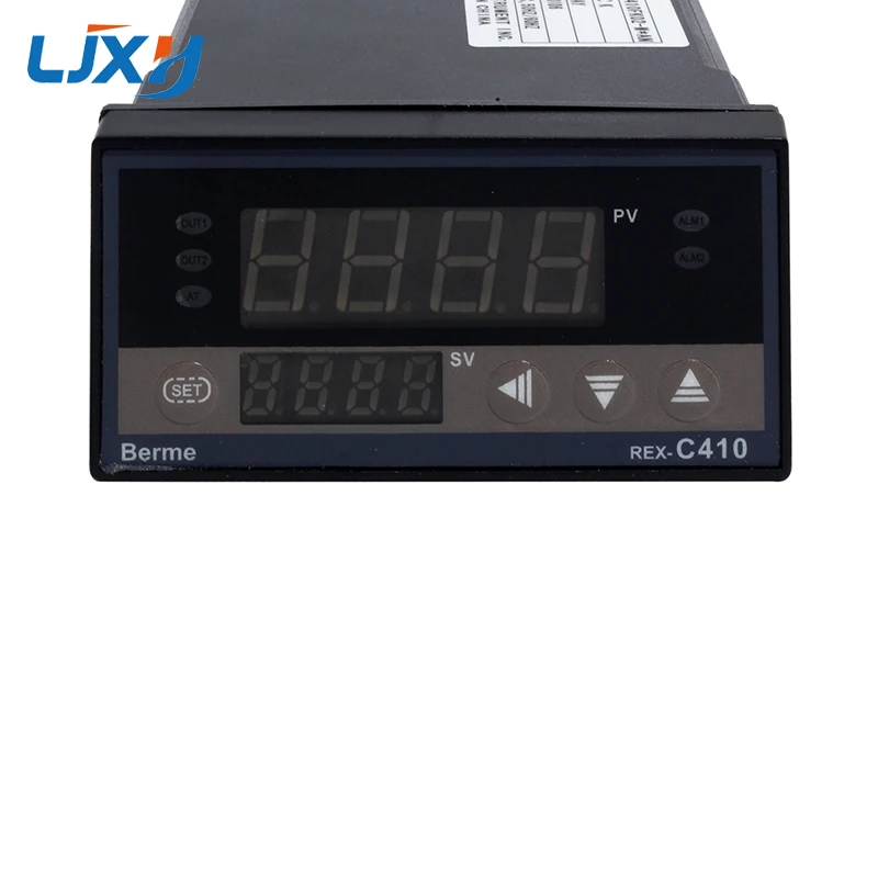 LJXH цифровой PID регулятор температуры REX-C410 вход термопары K, PT100, J реле SSR выход для тепла