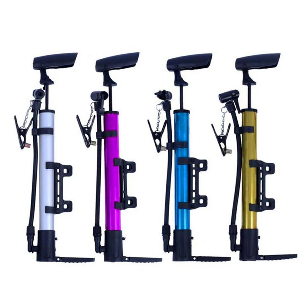 

INBIKE Cycling Lightweight Ultralight Aluminum Bicycle Pump Portable Mini Bike Riding Pump High-pressure Slivery