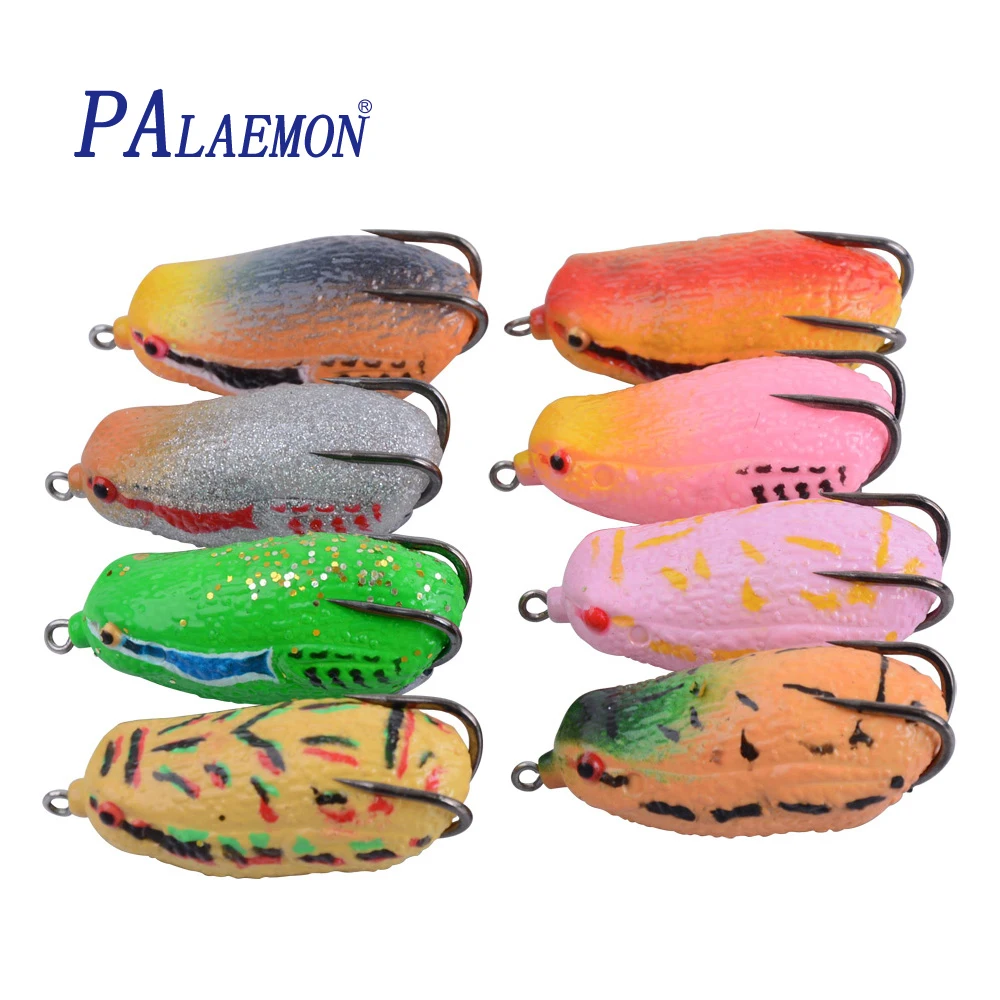 PALAEMON мягкая рыболовная приманка 68 мм/25 г 3D глаза высокое качество Коппер живая
