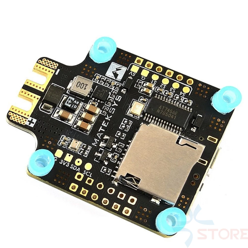 

Matek MATEKSYS F405 AIO BetaFlight F405-CTR STM32F405 Flight Controller Built-in PDB 5V/2A BEC Current Sensor for RC Drone
