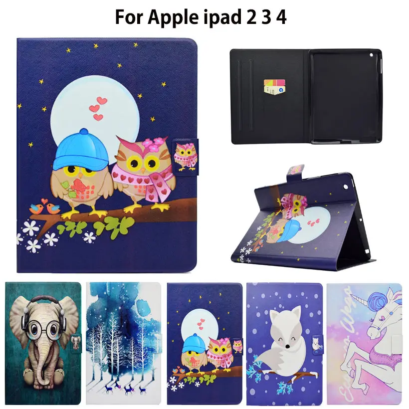 Fashion Tablet Case For Apple ipad 2 3 4 Smart Case Cover For iPad4 iPad 3 iPad2 Funda Tablet PU Leather Stand Shell Fashion Tablet Case For Apple ipad 2 3 4 Smart Case Cover For iPad4 iPad 3 iPad2 Funda Tablet PU Leather Stand Shell