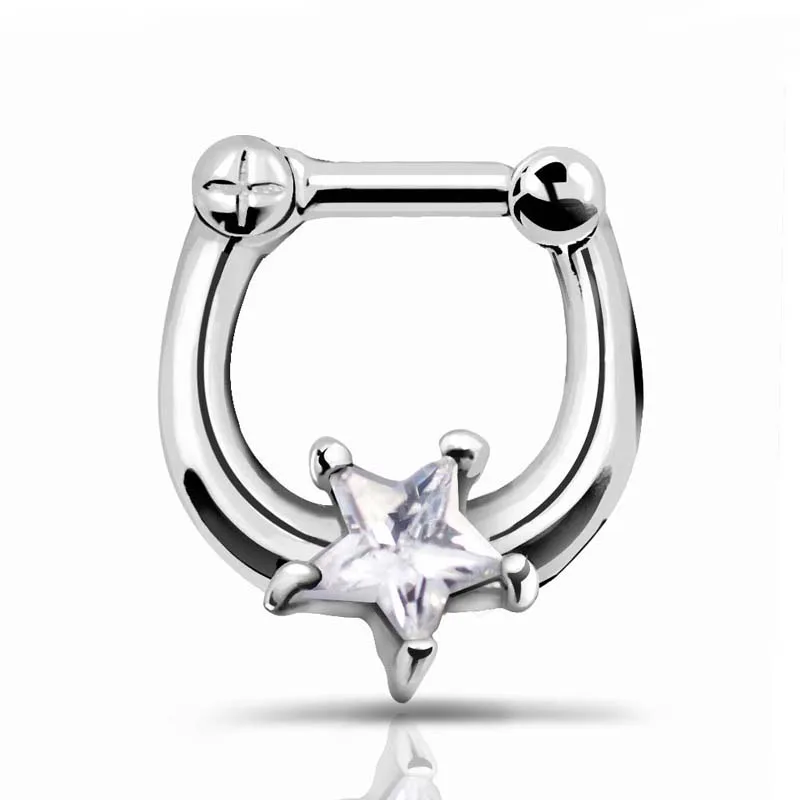 Septum clicker Free shipping 1pc 316L Stainless Steel Septum Clicker ...