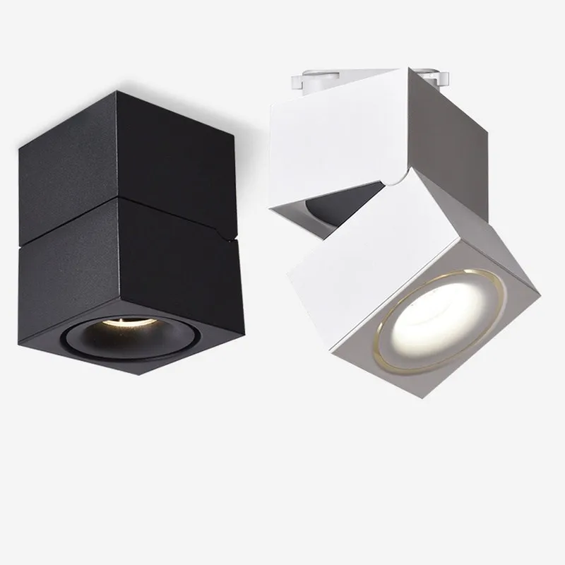 

Modern COB LED Ceiling Lights Surface Mounted Ceiling Lamps Foldable and Rotatable Spot Light lighting for Showcase living room