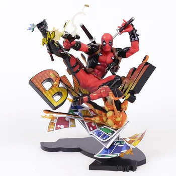 

Deadpool Breaking The Fourth Wall PVC Figure Collectible Model Toy 20cm