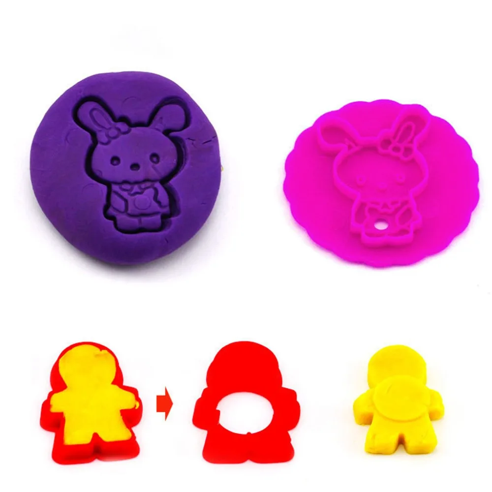 

2018 NEW M89C18Pcs Mixed Plastic Plasticine Clay Dough Cutters Moulds Childrens Modelling Tools Hot!