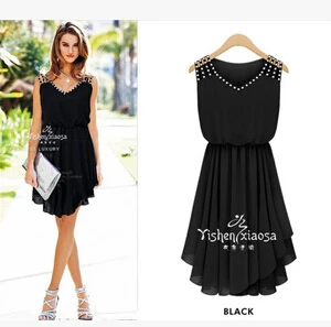 Cute Knee Length Black Dresses Fashion Dresses