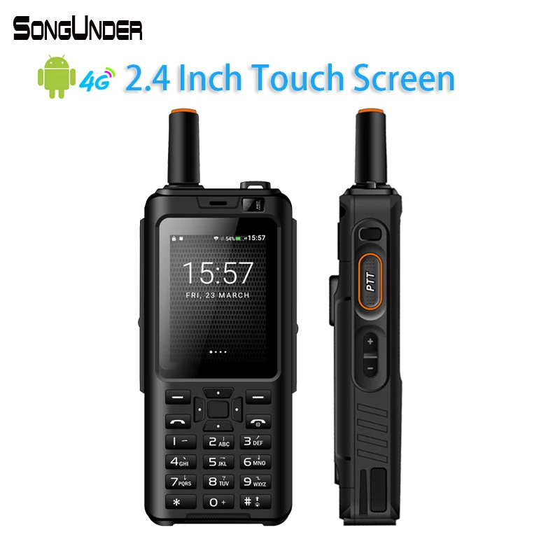7S + Zello Walkie Talkie Touch мобильный телефон IP65 Водонепроницаемый смартфон MTK6737M