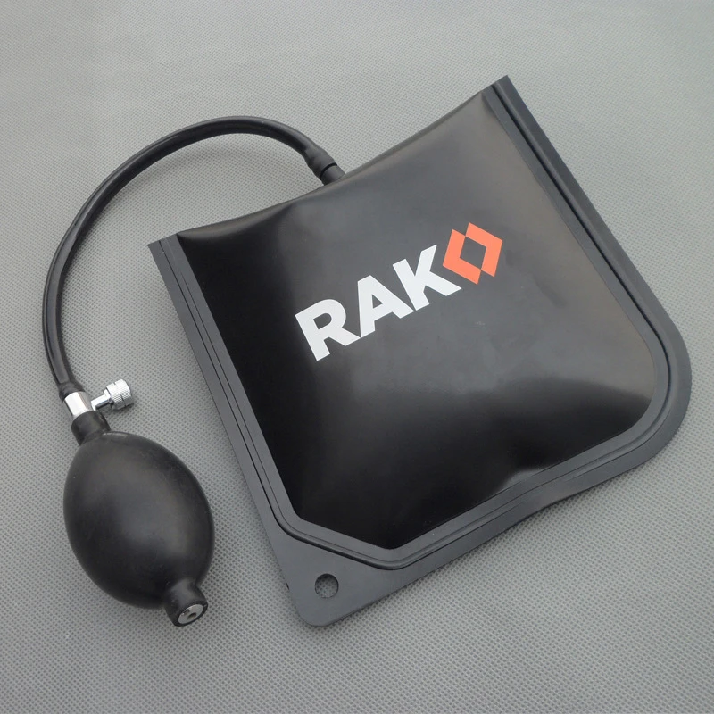 Installation of positioning air cushion airbag for doors and windows